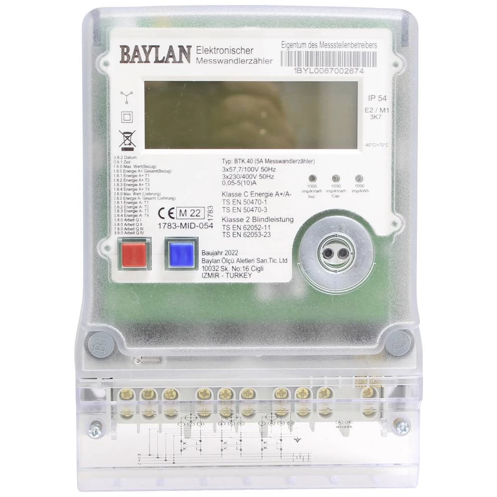 Counttec BTK40 trifazni brojač  digitalni    1 St. slika