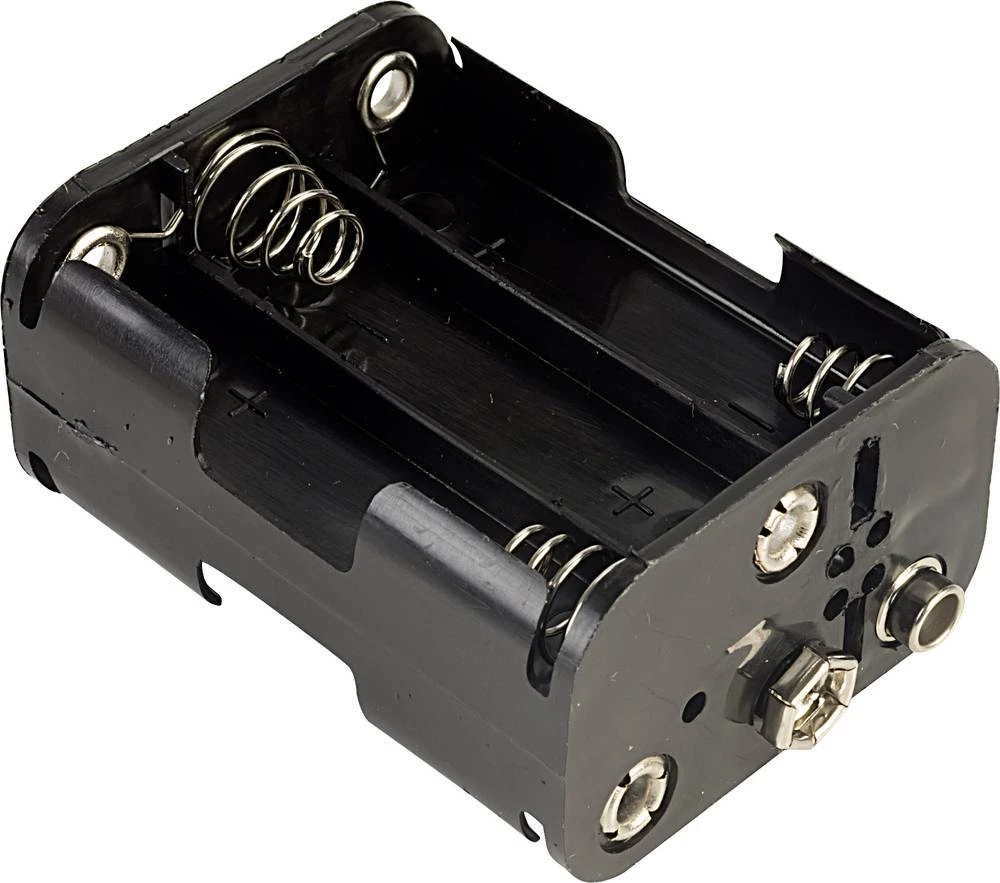 Baterije - držač 6x Mignon (AA) Snap priključak TRU COMPONENTS 36-1B slika