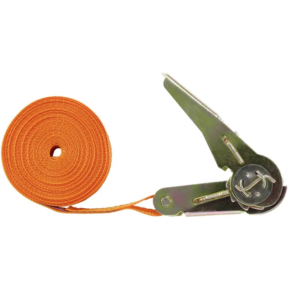 Jednodijelna zatezna traka LC vučno vezivanje (pojedinačno/izravno)=250 daN (D x Š) 5 m x 25 mm TOOLCRAFT 1493493 slika