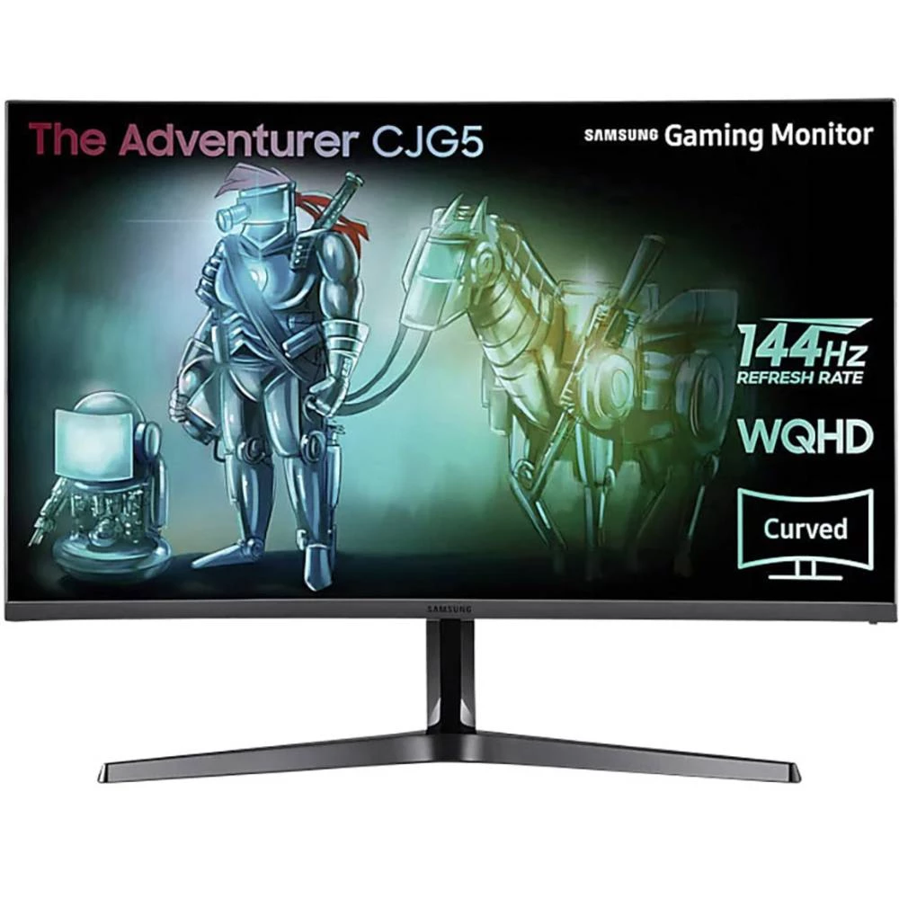 Ekran za igranje 80 cm (31.5 ") Samsung C32JG50QQU ATT.CALC.EEK B (A+ - F) 2560 x 1440 piksel WQHD 4 ms HDMI&trade;, DisplayPort slika