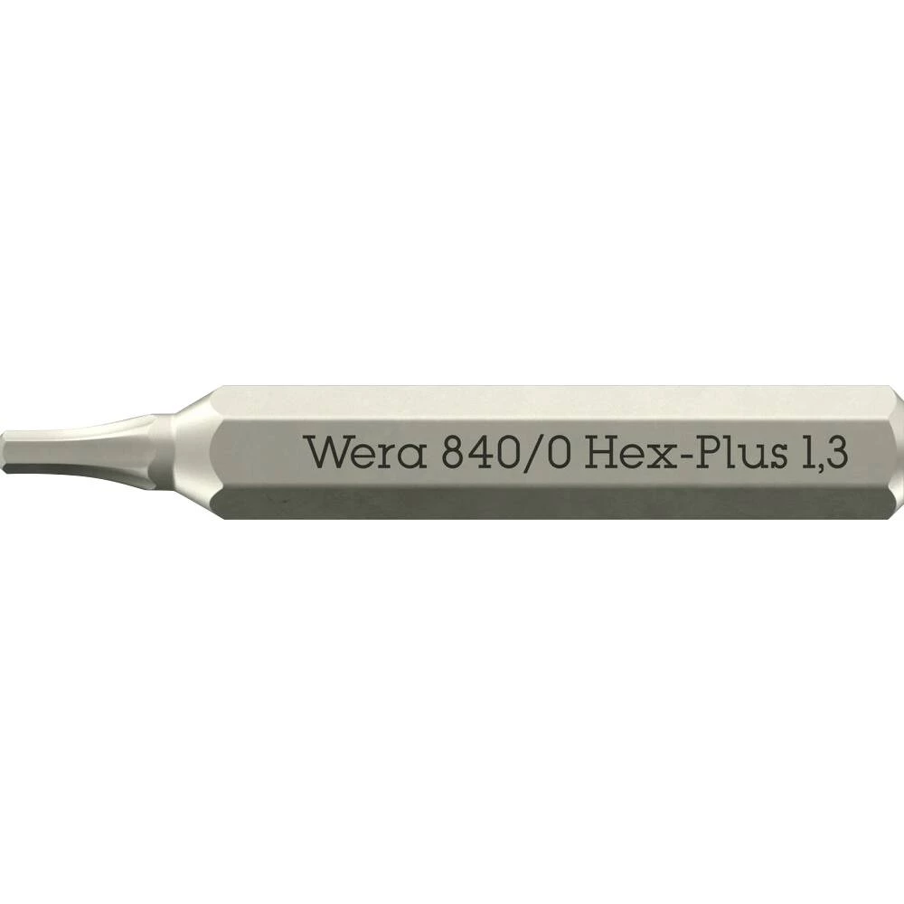 Wera 840 Micro šestrubni bit 1.3 mm 1 kom. slika