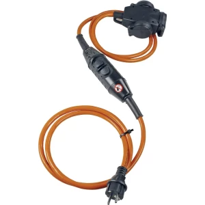 AS Schwabe 45460 produžni kabel za osobnu zaštitu PRCD-S 230 V narančasta, crna IP44 slika