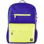 HP ruksak za prijenosno računalo Campus Prikladno za maksimum: 39,6 cm (15,6'') plava boja, žutozelena