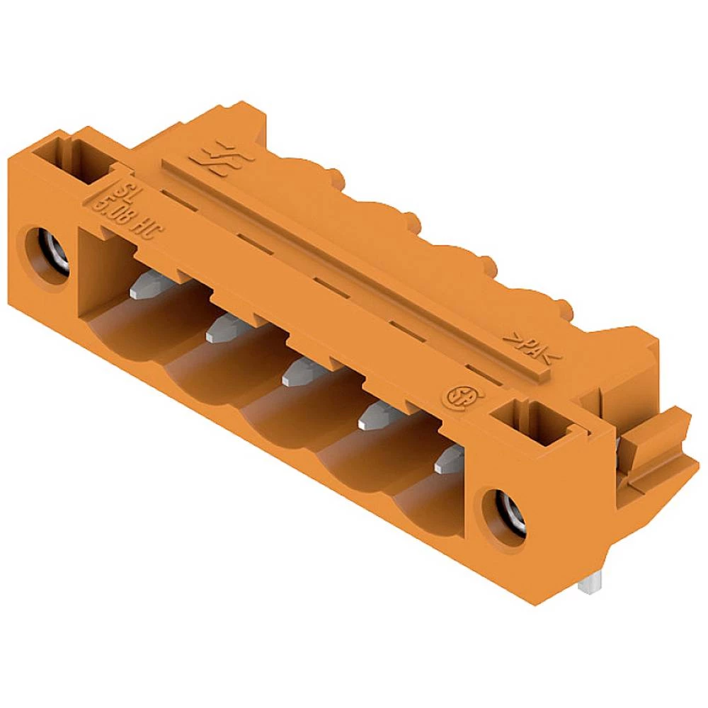 Weidmüller 1149480000 stezaljka za tiskane ploče Broj polova 5 narančasta 48 St. slika