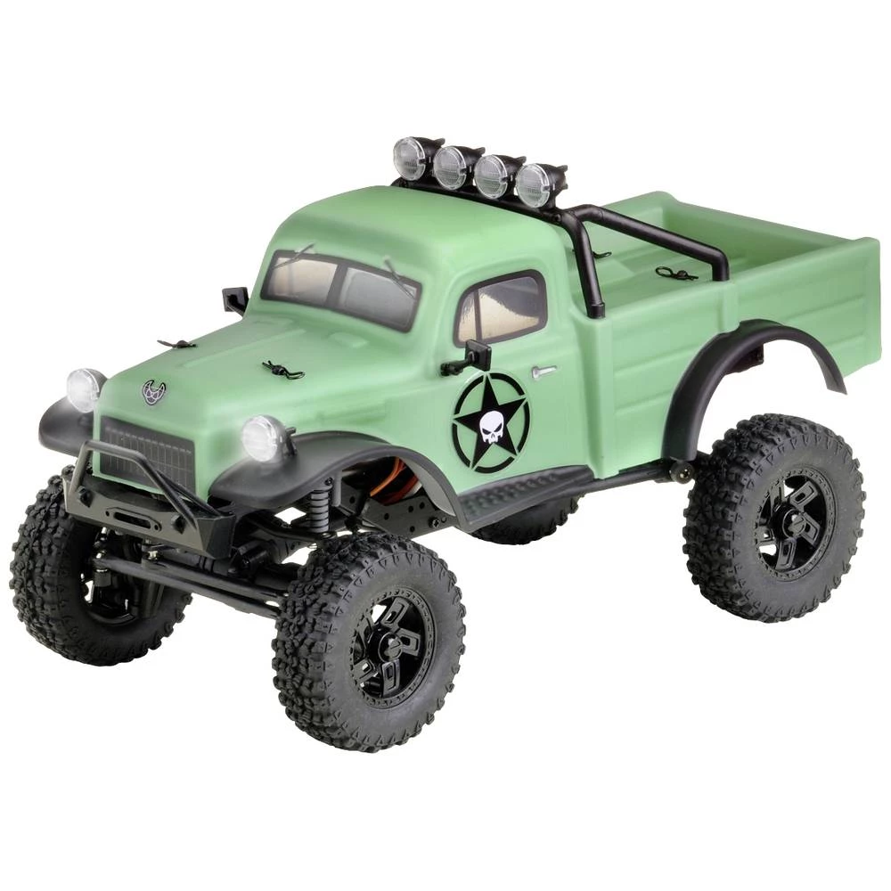 Absima Power Wagon V2 s četkama 1:18 RC model automobila električni crawler pogon na sva četiri kotača (4wd) RtR 2,4 GH slika
