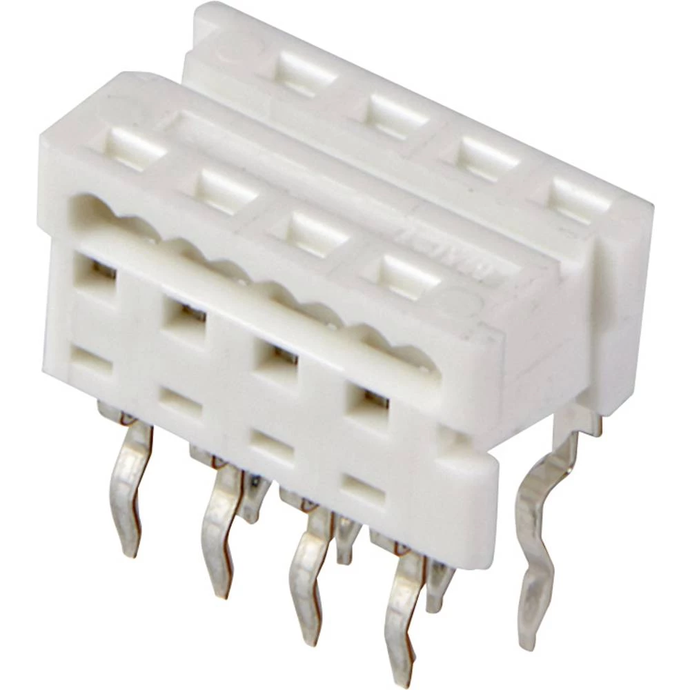 Molex ugradna standardna letva sa ženskim kontaktima Ukupan broj polova 8 Raster: 1.27 mm 905841308 kom. Tube slika