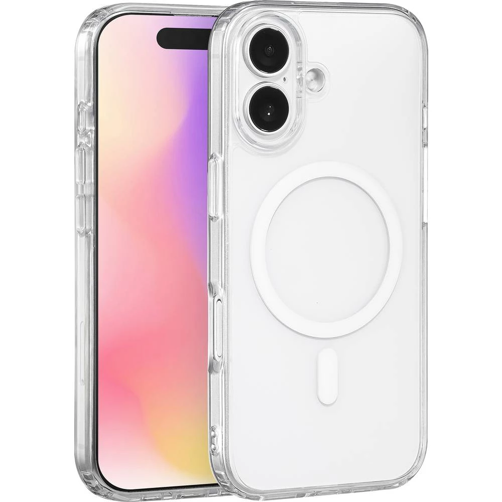 Renkforce RF-6830714 stražnji poklopac za mobilni telefon Apple iPhone 17 prozirna MagSafe kompatibilna, induktivno punj slika