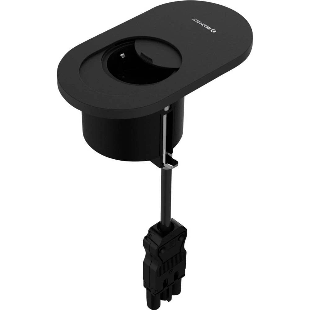 IB Connect 60201001/3 1 komad ugradbena utičnica crna slika