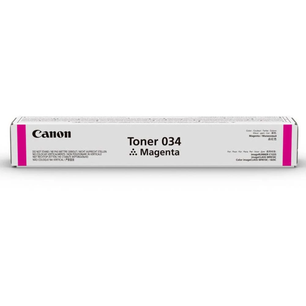 Toner Original Canon 034 Purpurno crven Raspon maks. 7300 Stranica slika