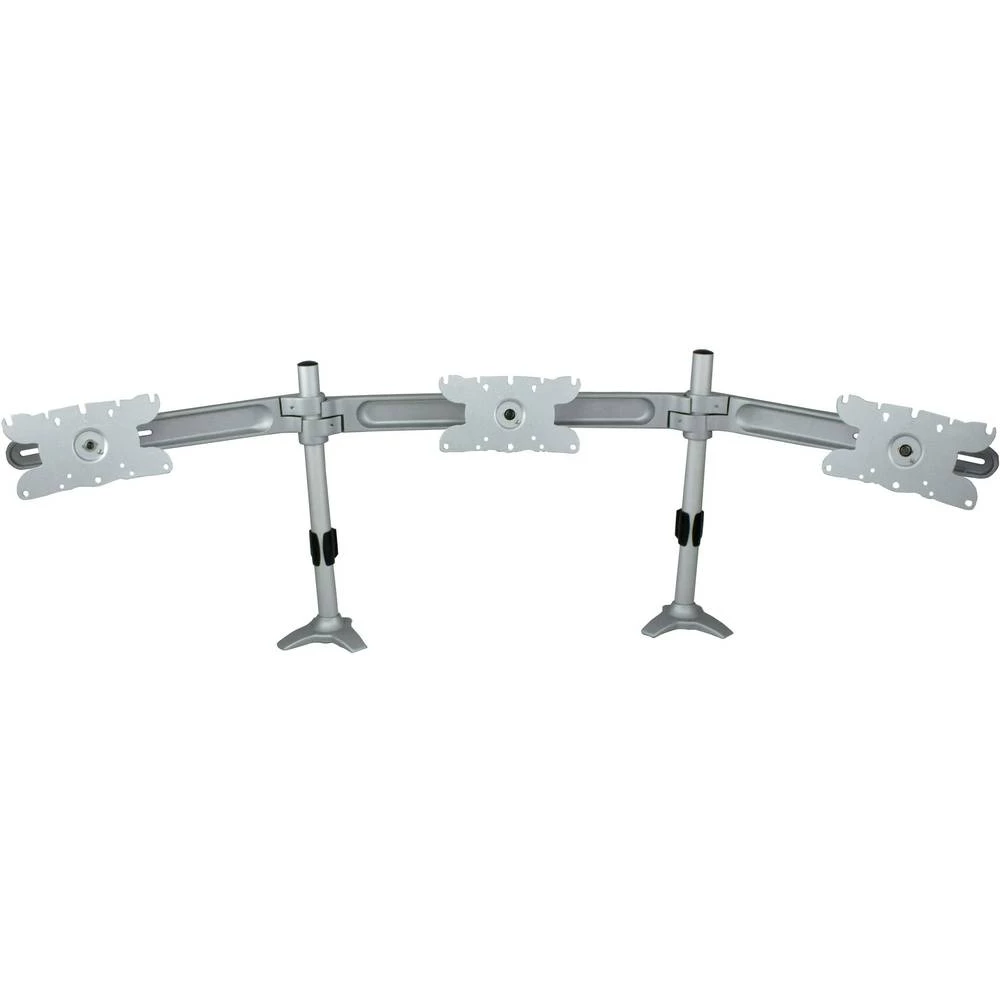 3-struki Stolni nosač za monitor 25,4 cm (10) - 76,2 cm (30) Mogučnost savijana, Mogučnost okretanja ICY BOX IB-MS607B-T slika