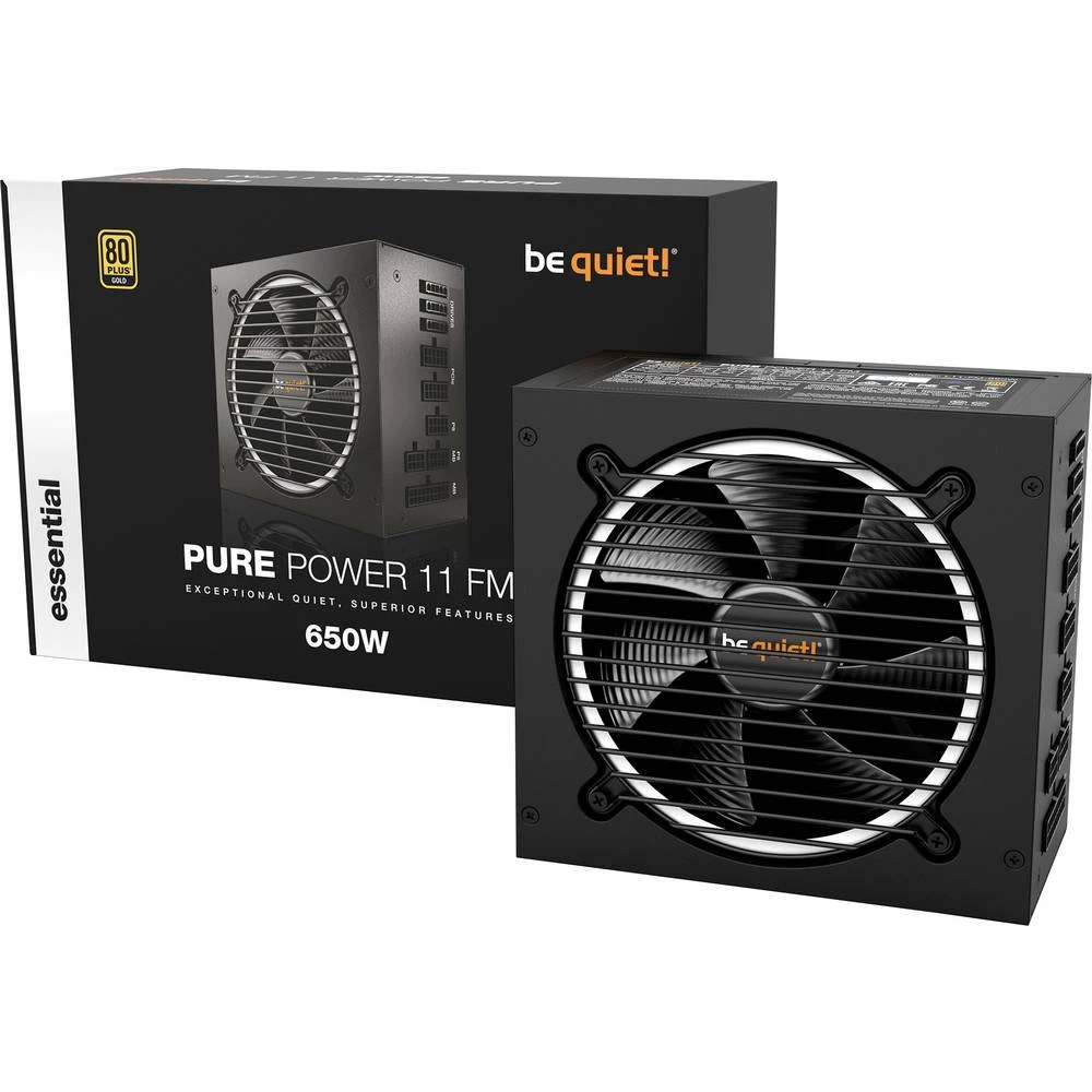 BeQuiet PURE POWER 11 FM 650W PC napajanje 650 W ATX 80 plus gold slika