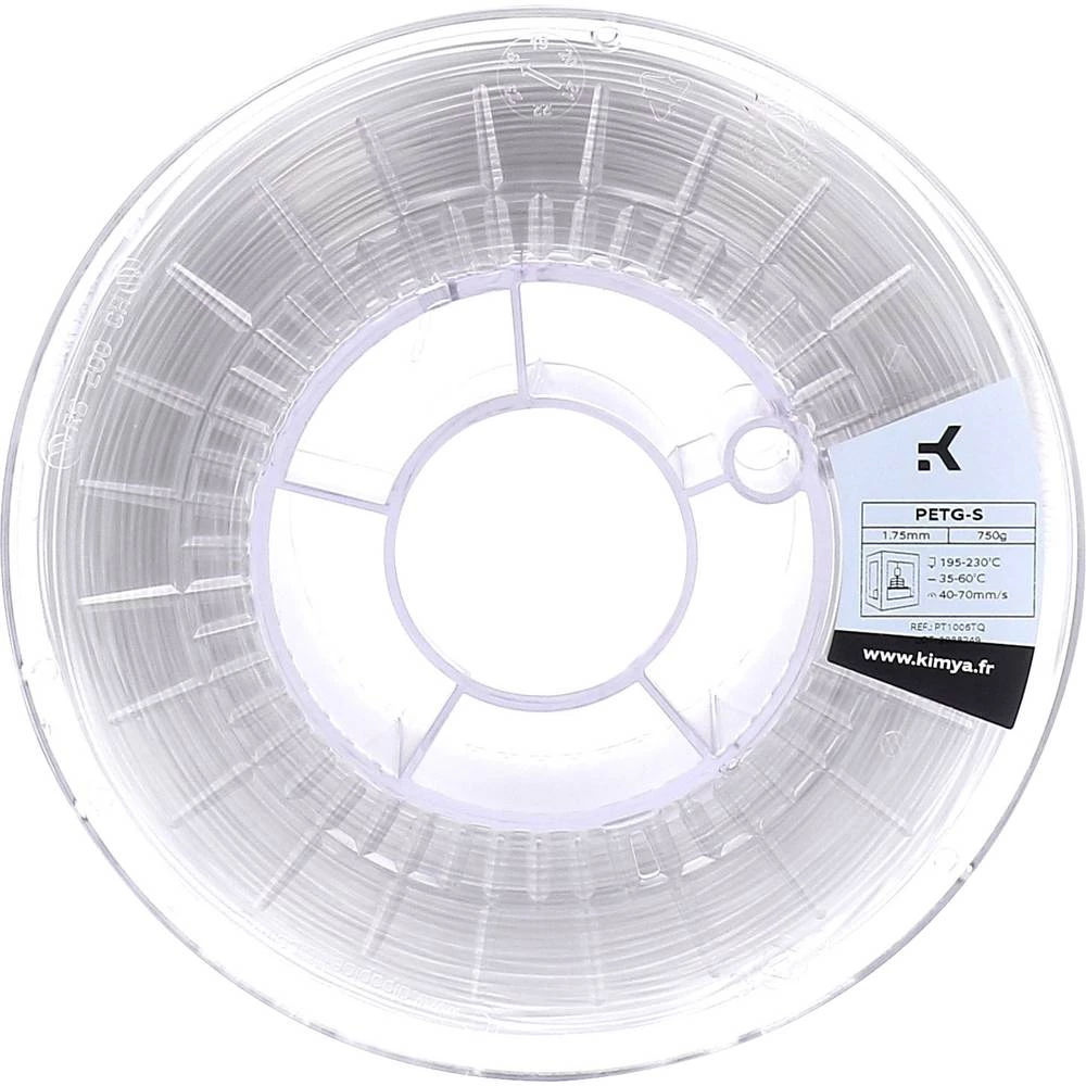 3D pisač filament Kimya PT1006TQ PETG 1.75 mm Prirodna 750 g slika