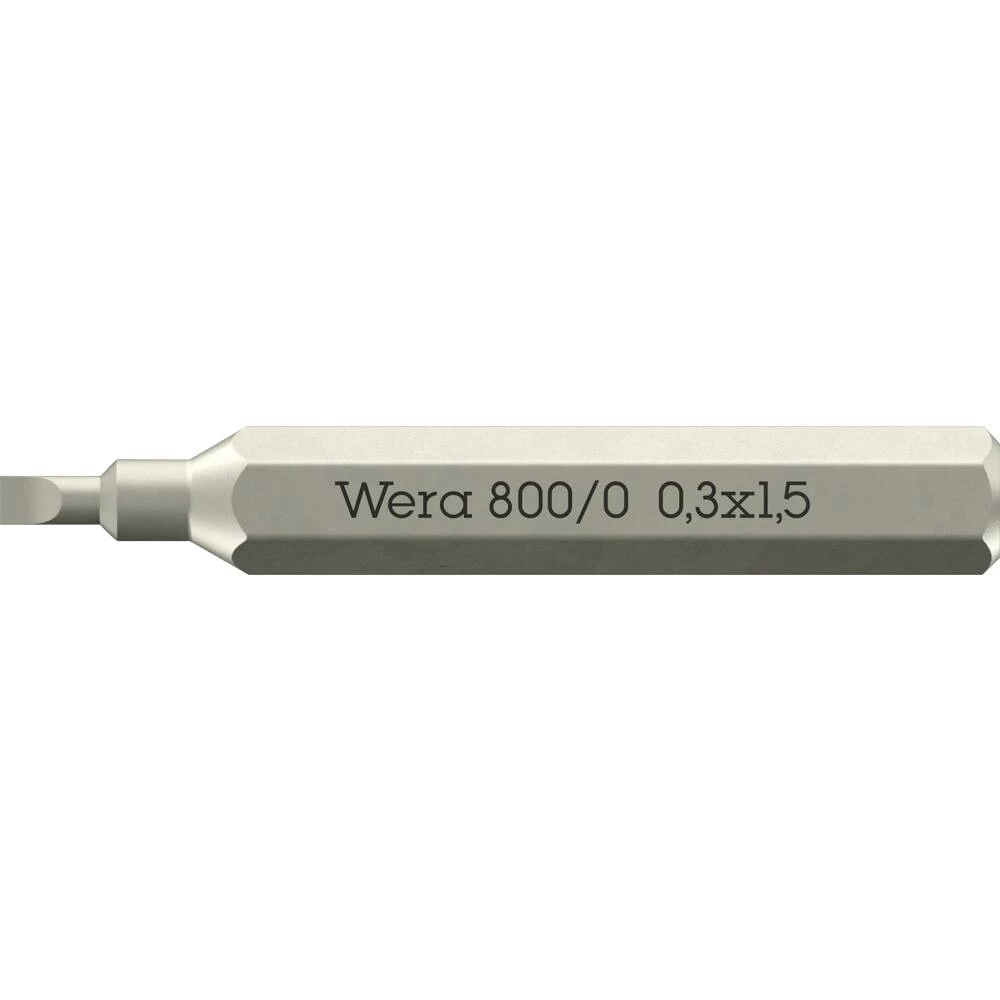 Wera 800 Micro pljosnati bit 1.5 mm 1 kom. slika