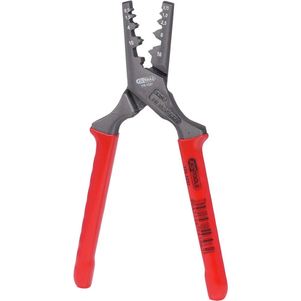 KS Tools 1151237 115.1237 kliješta za krimpanje 0.50 do 16 mm² slika