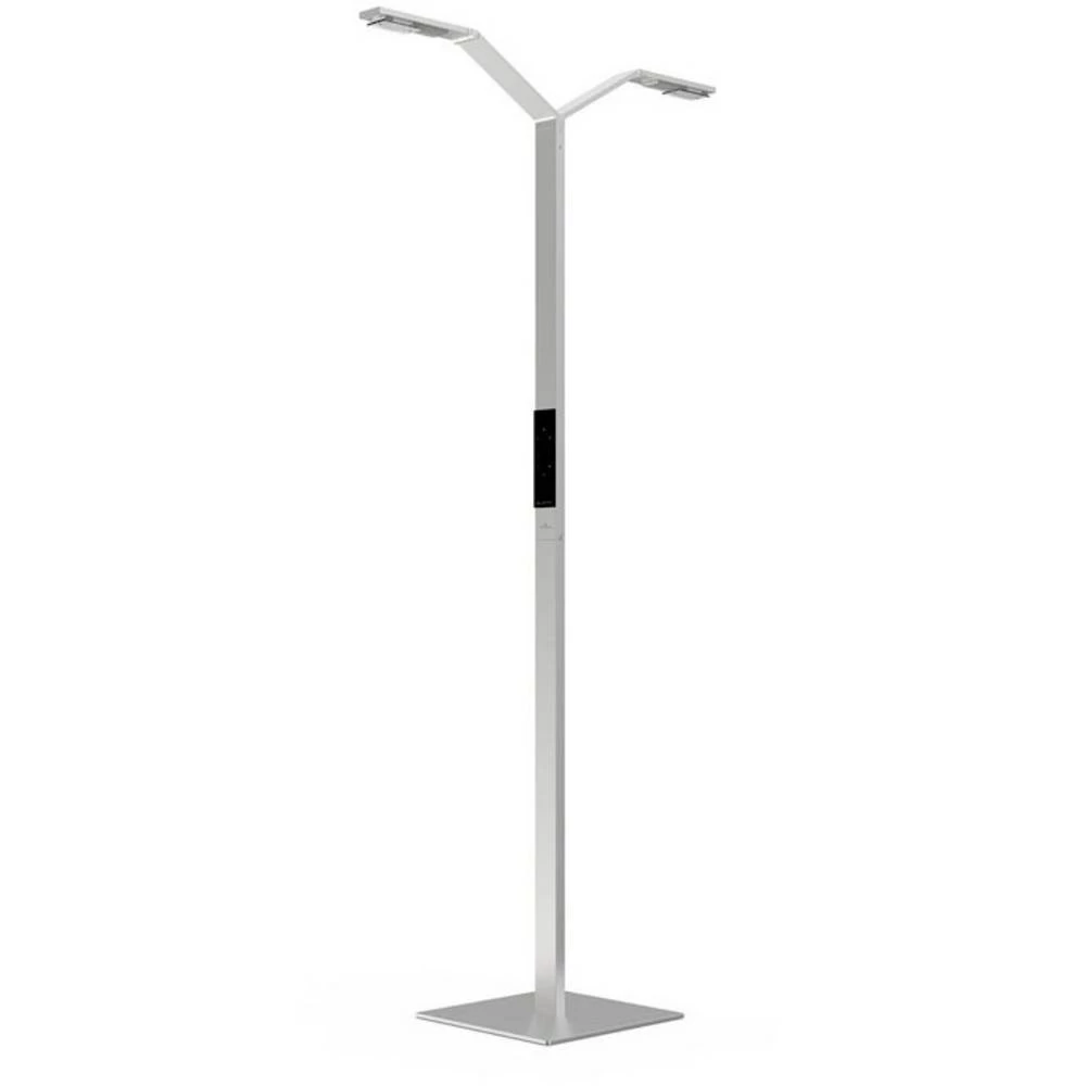 Luctra FLOOR TWIN LINEAR 923723 podna svjetiljka toplo-bijela, hladno-bijela aluminij boja slika