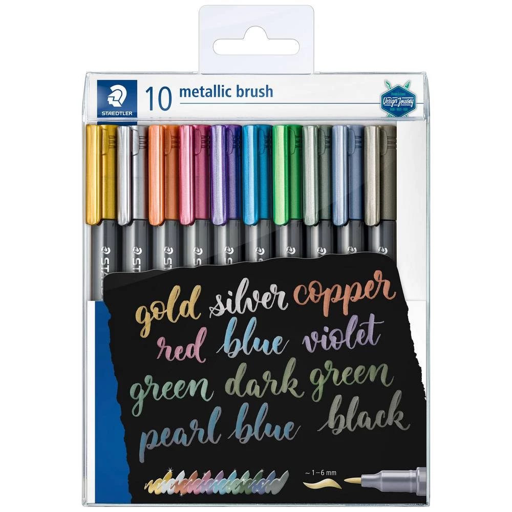 Staedtler deco marker Deco Marker 8321 metalik, šarena boja 1 Set slika