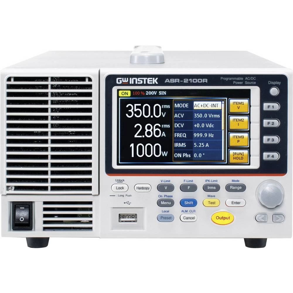 Laboratorijsko napajanje, podesivo GW Instek ASR-2100R 0.1 - 500 V 10 mA 1000 W Broj izlaza 1 x slika