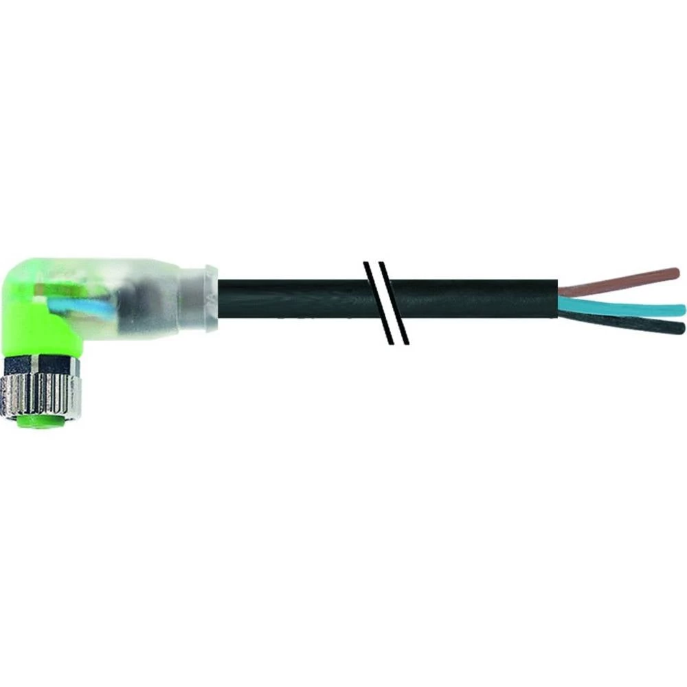 Murrelektronik 7000-08121-6300300 utični konektor za senzor/aktivator, nekonfekcionirani M8 x 1 ženski konektor, kutni 3 slika