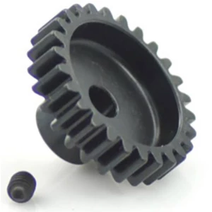 Mali zupčanik motora ArrowMax Tip modula: 1.0 Promjer bušotine: 5 mm Broj zubaca: 26 slika