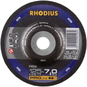 Ploča za grubu obradu s glavom 180 mm 22.23 mm Rhodius RS2 200253 1 ST slika