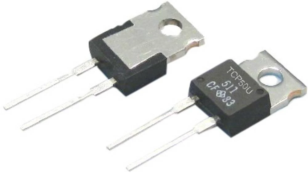 TRU COMPONENTS TCP50U-A1R00FTB Snažan otpor 1 Ohm radijalno ožičen TO 220 50 W 1 % 1 ST slika