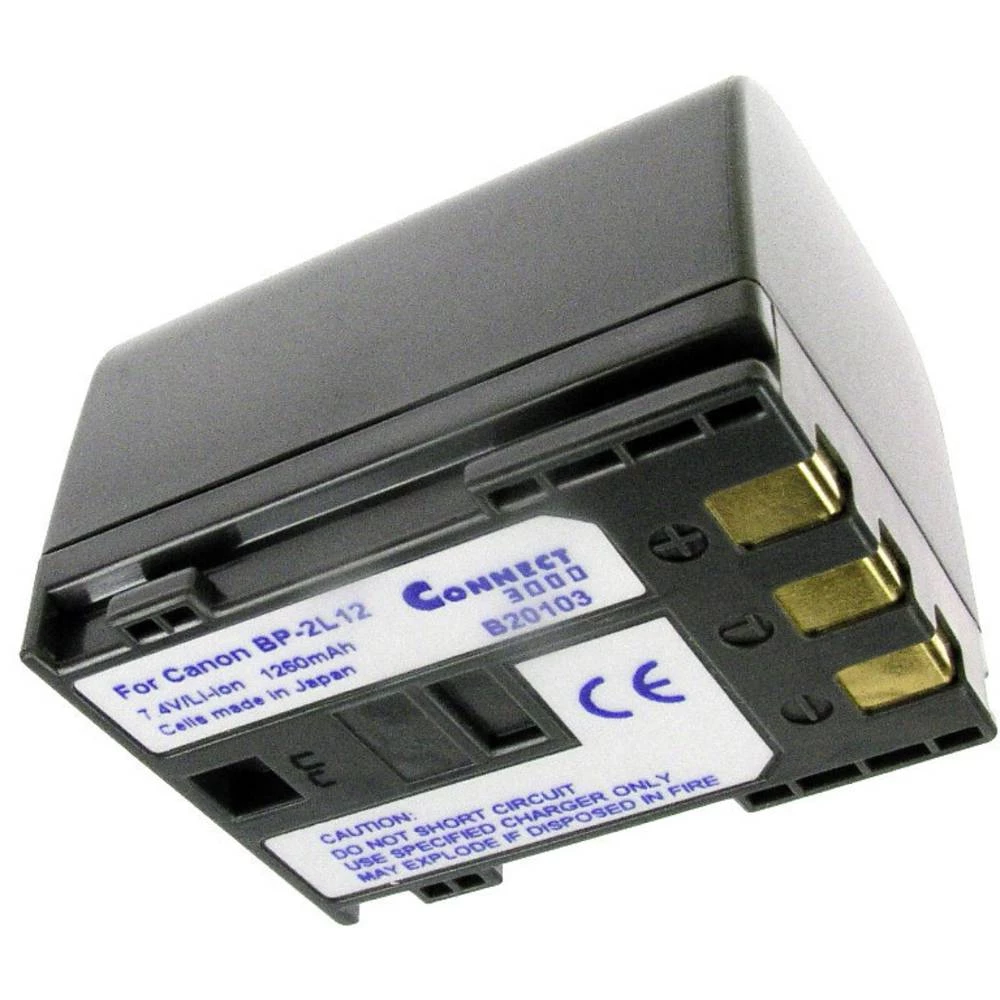 Kamera-akumulator Connect 3000 Zamjenjuje originalnu akU. bateriju NB-2L12 7.4 V 1500 mAh NB-2L12 slika