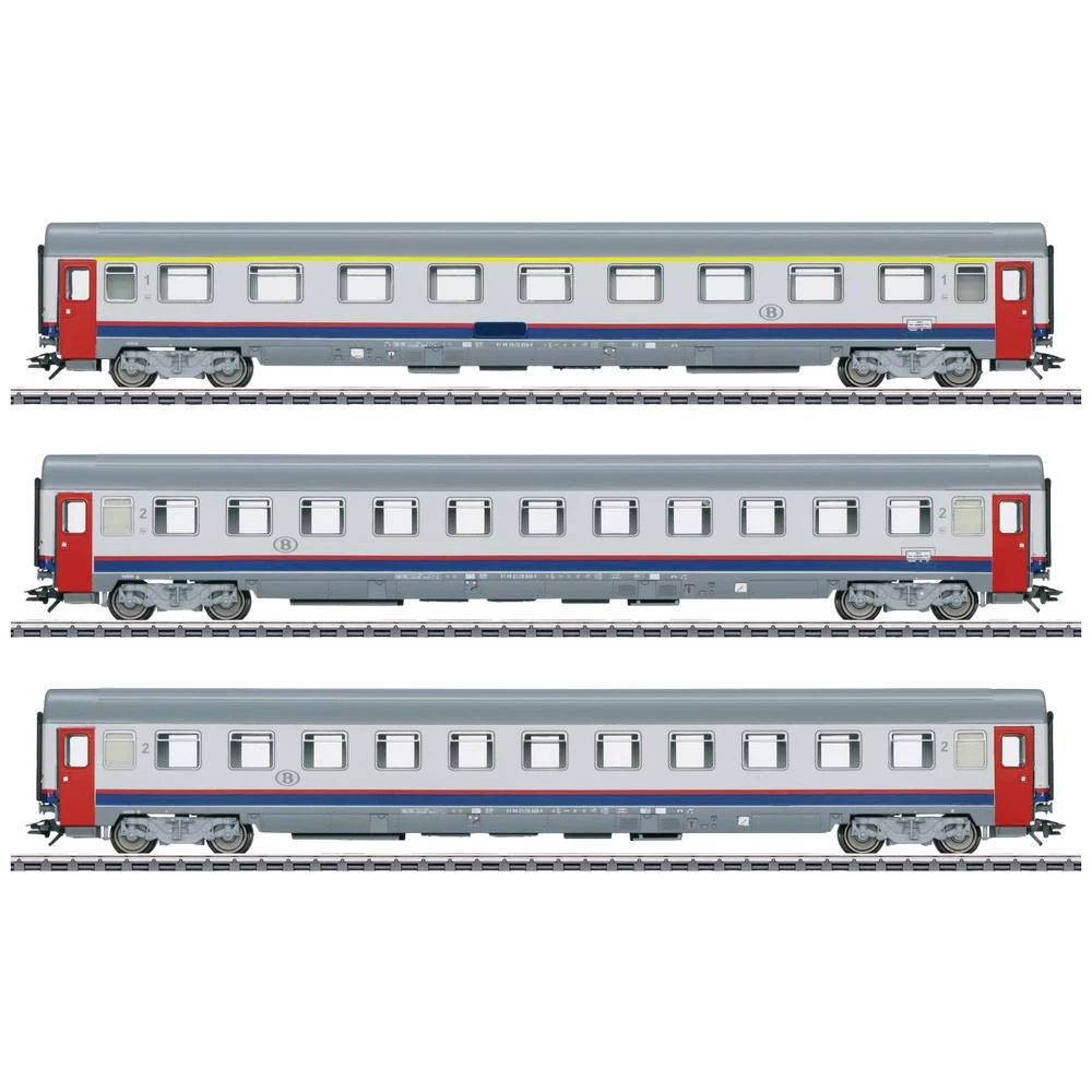 Märklin 43523 H0 set od 3 putnička vagona ekspresnog vlaka EC90 Vauban slika