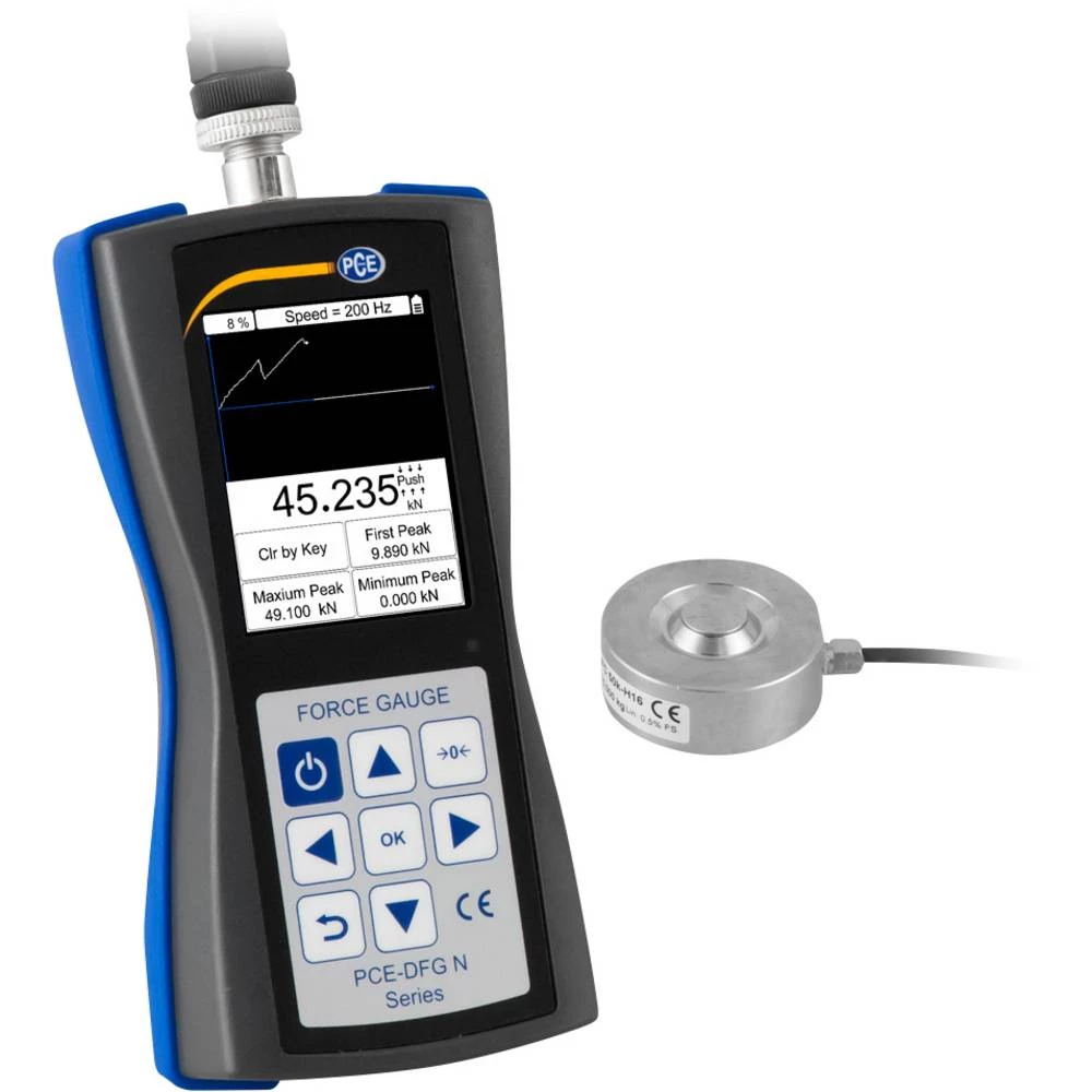 PCE Instruments PCE-DFG NF 50K 0 - 50000 N tvornički standard (vlastiti) slika