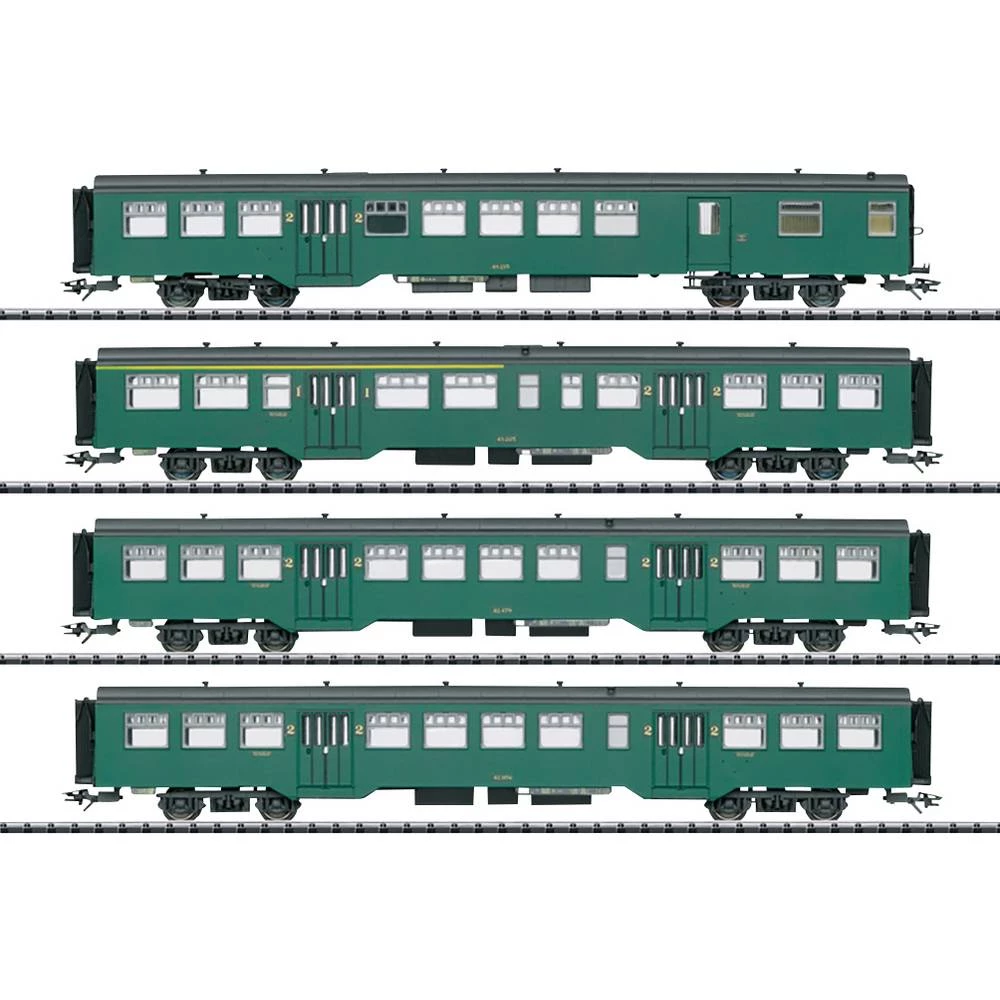 TRIX H0 23221 Tr H0 putnički automobil set M2 SNCB-a slika