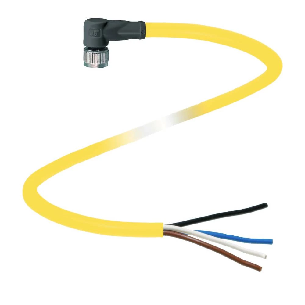 Pepperl+Fuchs 456523 utični konektor za senzor/aktivator, konfekcionirani 5 m Broj polova: 4 1 St. slika