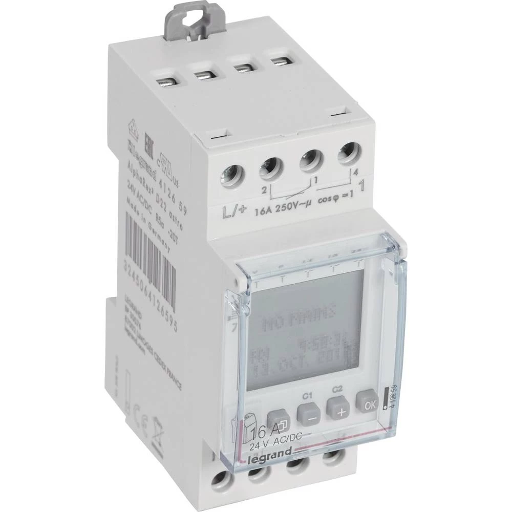 Legrand Legrand 412659 uklopni sat digitalno 24 V slika