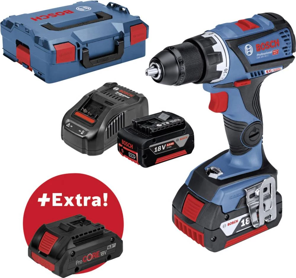 Bosch Professional GSR 18V-60 C + ProCORE18V 4 Ah LiIon Akumulator 0615990K7L slika