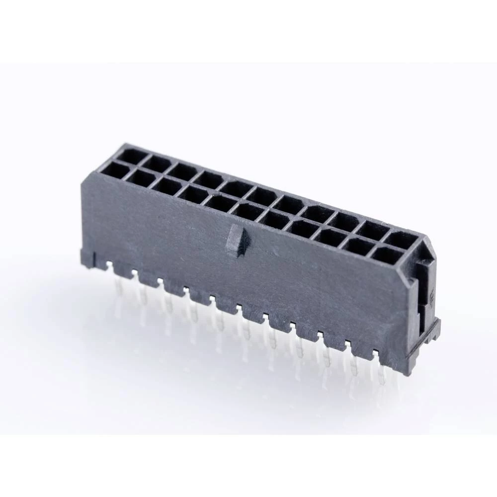 Molex ugradna standardna letva s muškim kontaktima Ukupan broj polova 22 Raster: 3.00 mm 430452213 1 St. Tray slika