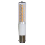 LightMe LM85358 LED Energetska učinkovitost 2021 F (A - G) B15d  8 W = 60 W toplo bijela (Ø x V) 18 mm x 100 mm prigušivanje osvjetljenja 1 St.