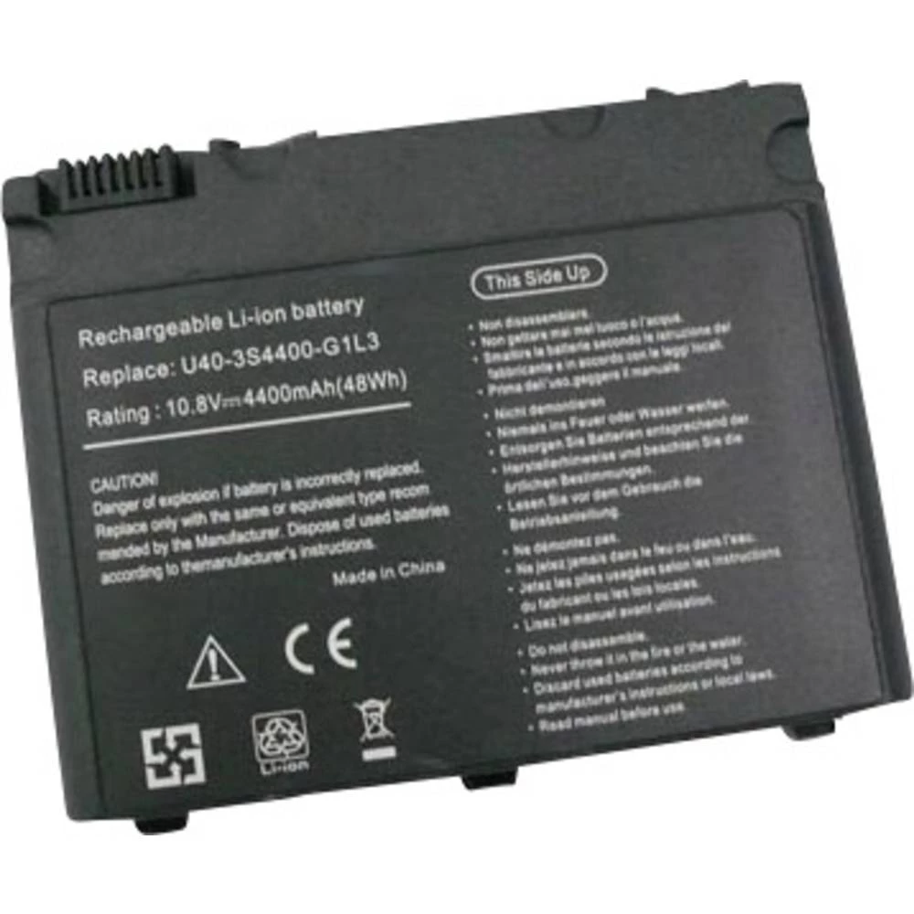 Beltrona Prijenosno računalo-akumulator UNIU40 10.8 V 4400 mAh Uniwill, Hasee, Advent, Gericom Zamjenjuje originalnu akum. bater slika