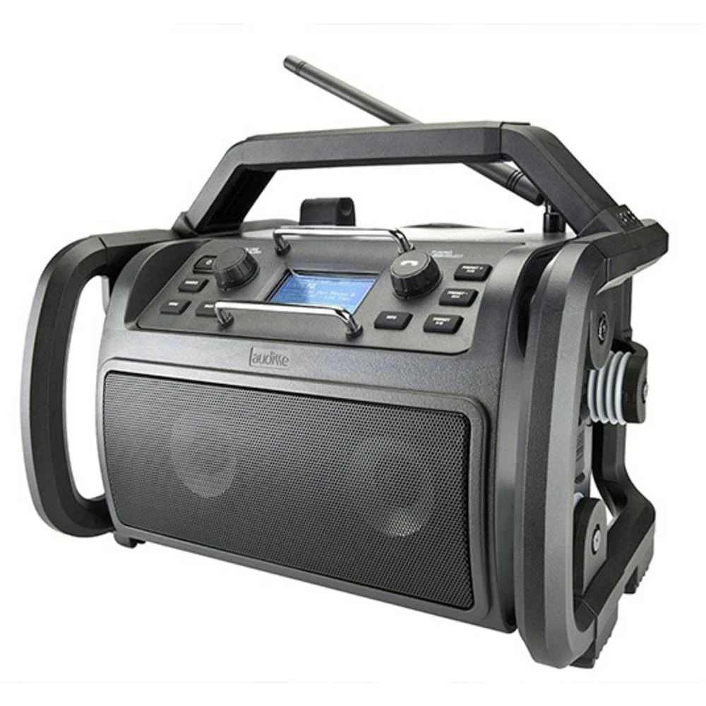 Internet Radio za gradilište audisse Shokunin Bluetooth, DAB+, Internetski radio , UKW, USB, WLAN Otporan na udarce, Otporan na slika