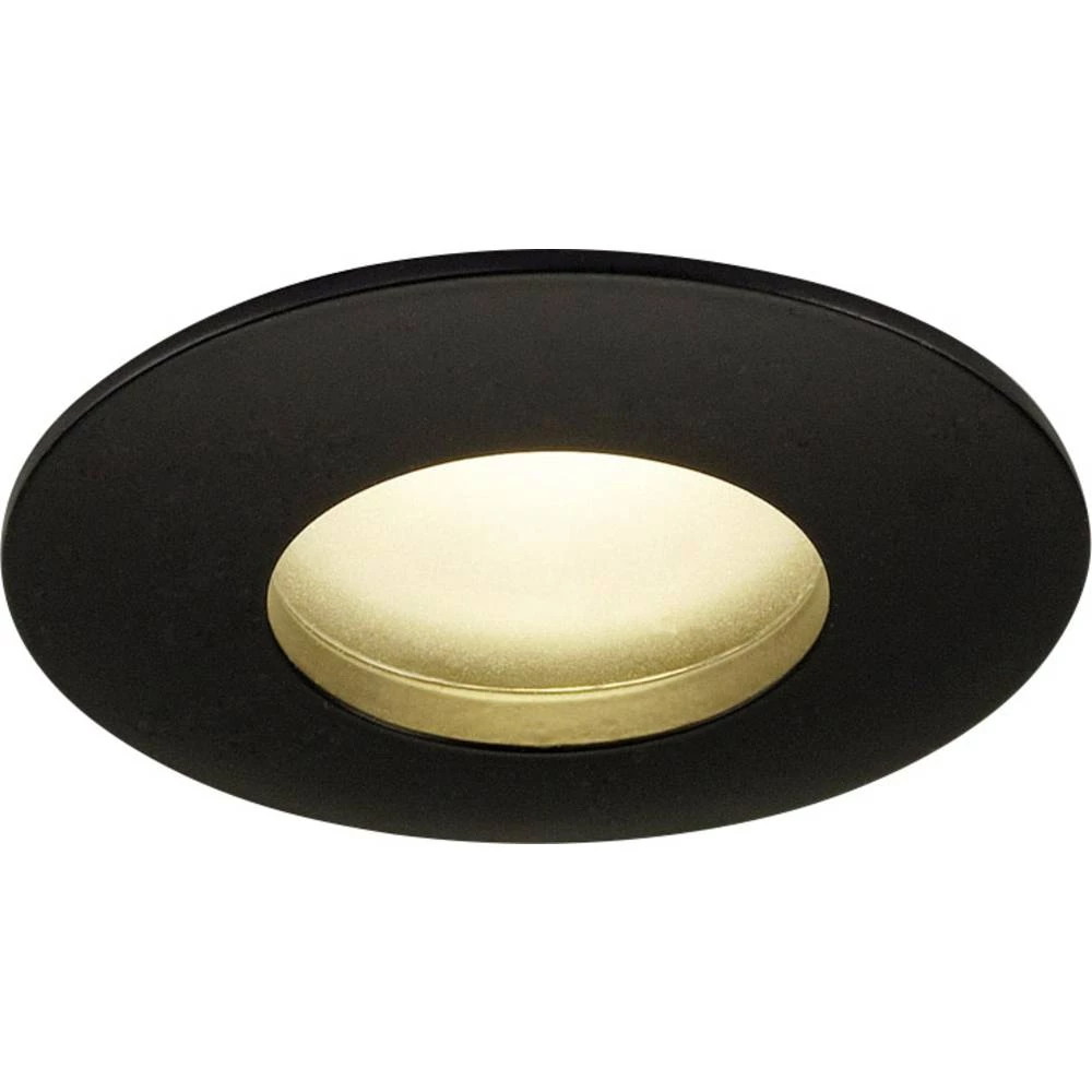LED ugradna svjetiljka 9 W Toplo-bijela SLV Out 65 114460 Crna (mat) slika