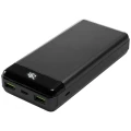 Deltaco - a nordic brand PB-C1003 powerbank (rezervna baterija) 20000 mAh  lipo USB a, USB-C™ crna slika