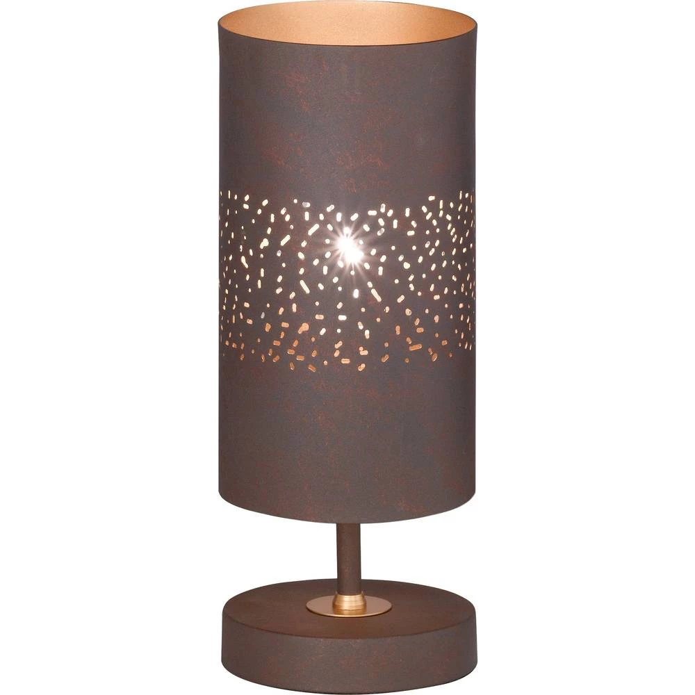 WOFI Stajaće/stolne svjetiljke Stolna svjetiljka Ancona 8136.01.09.7000 Starinsko-Smeđa boja E14 slika