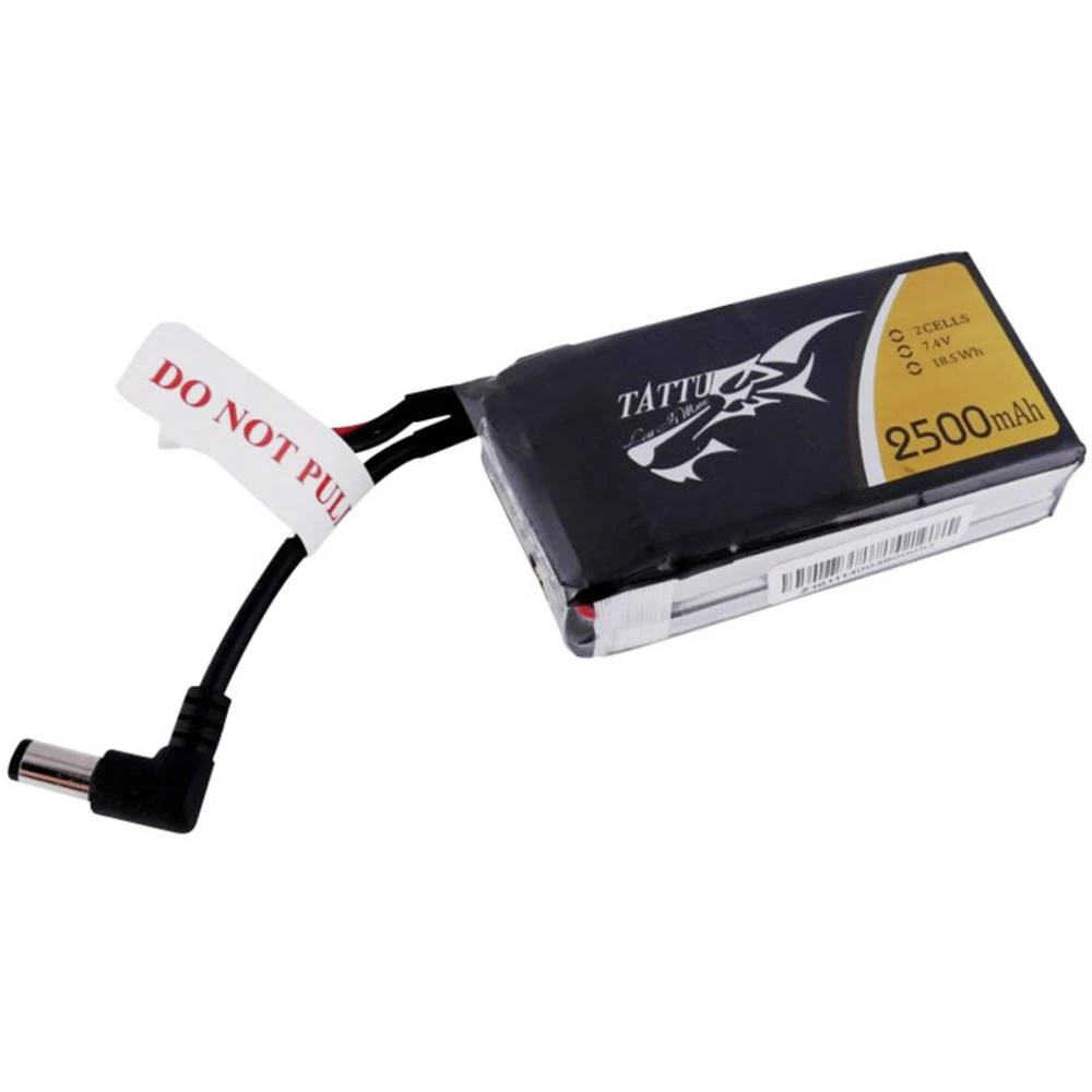 LiPo akumulatorski paket za modele 7.4 V 2500 mAh Broj ćelija: 2 Tattu Softcase 3.5 mm slika