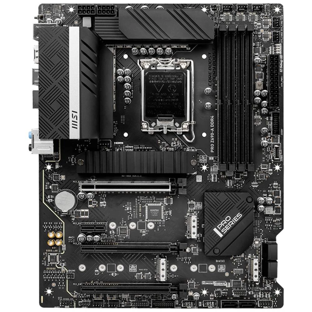 MSI PRO Z690-P DDR4 matična ploča Baza Intel® 1700 Faktor oblika (detalji) ATX Set čipova matične ploče Intel® Z690 slika