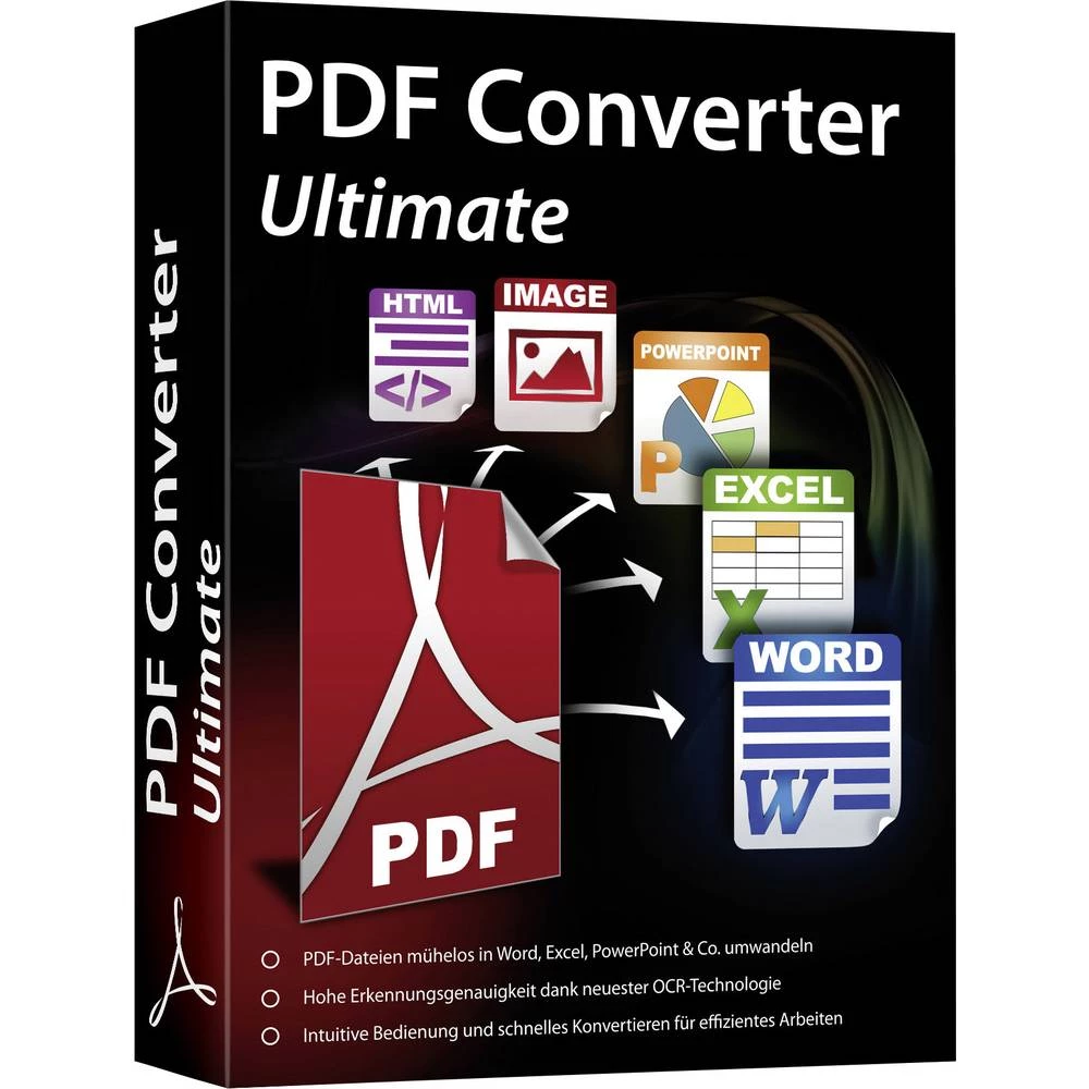 Markt & Technik PDF Converter Ultimate puna verzija 1 licenca Windows PDF softver slika