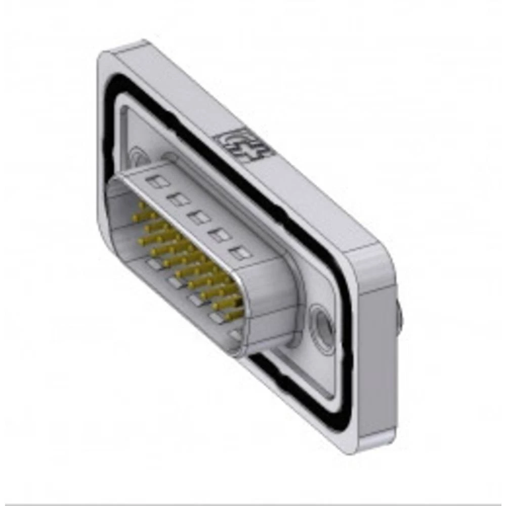 D-SUB utikač 180 ° Broj polova: 26 Lem, Pinovi DELTRON SWISS 1 ST slika