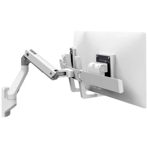 Ergotron HX Dual Arm Wall Mount 2-struki zidni nosač za monitor 38,1 cm (15) - 81,3 cm (32) bijela vrtljivi nosač, po slika