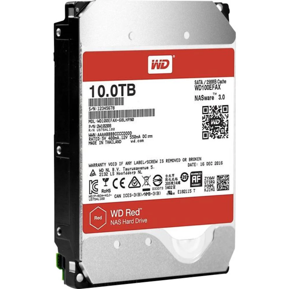 Unutarnji tvrdi disk 8.9 cm (3.5 ) 10 TB Western Digital Maloprodaja WDBMMA0100HNC-WRSN SATA III slika