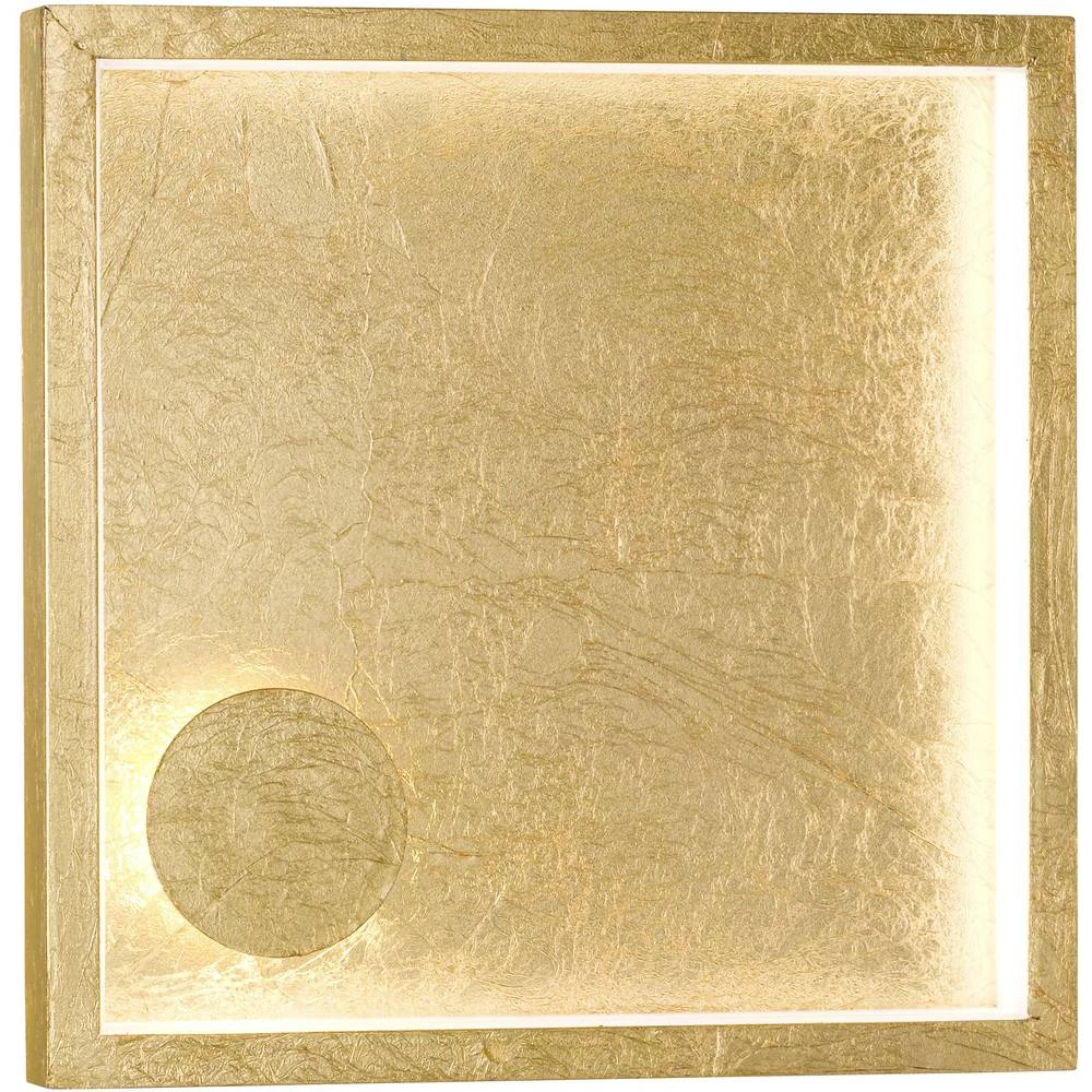 WOFI LETIZIA 4045.02.15.7200 LED zidna svjetiljka 12 W Toplo-bijela Zlatna slika