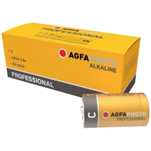 AgfaPhoto Professional LR14 baby (c)-baterija alkalno-manganov  1.5 V 10 St. slika