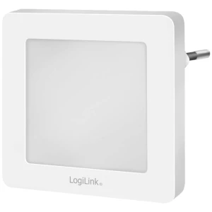 LogiLink LED013 LED013 LED noćno svjetlo sa senzorom sumraka   kvadratni  LED toplo bijela bijela slika