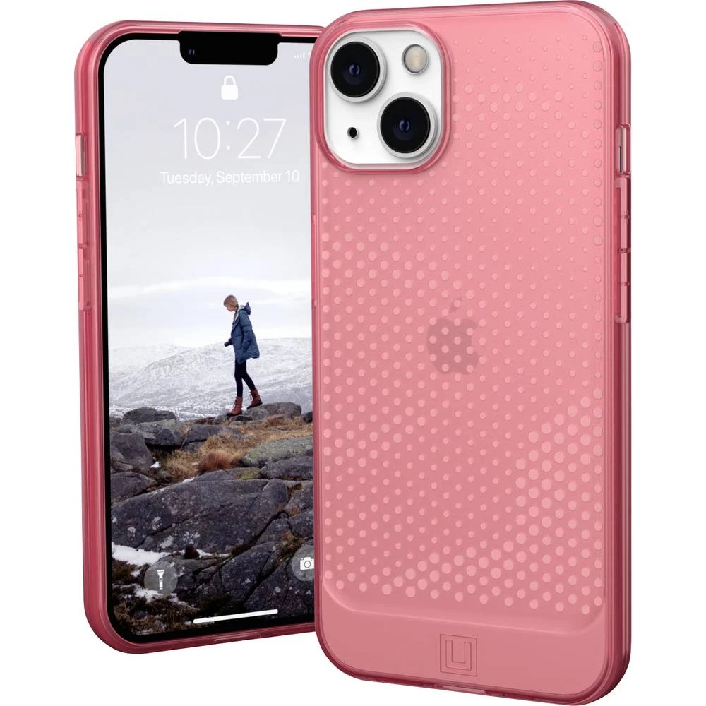 Urban Armor Gear  Lucent Case  stražnji poklopac za mobilni telefon  Apple  IPhone 13  ružičasta, prozirna slika
