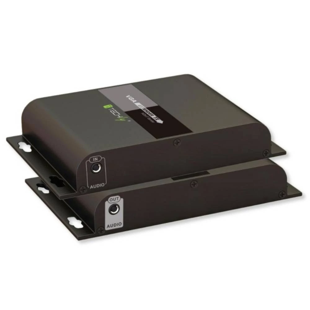 HDMI&trade; Proširenje (produžetak) Putem mrežnog kabela RJ45 TECHly IDATA-EXTIP-383V 120 m slika